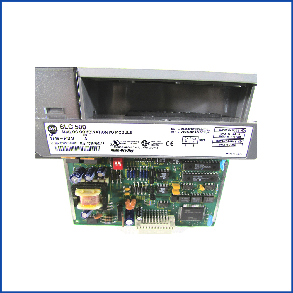 Allen Bradley 1746-FIO4I I/O Modules SLC 500 Processors