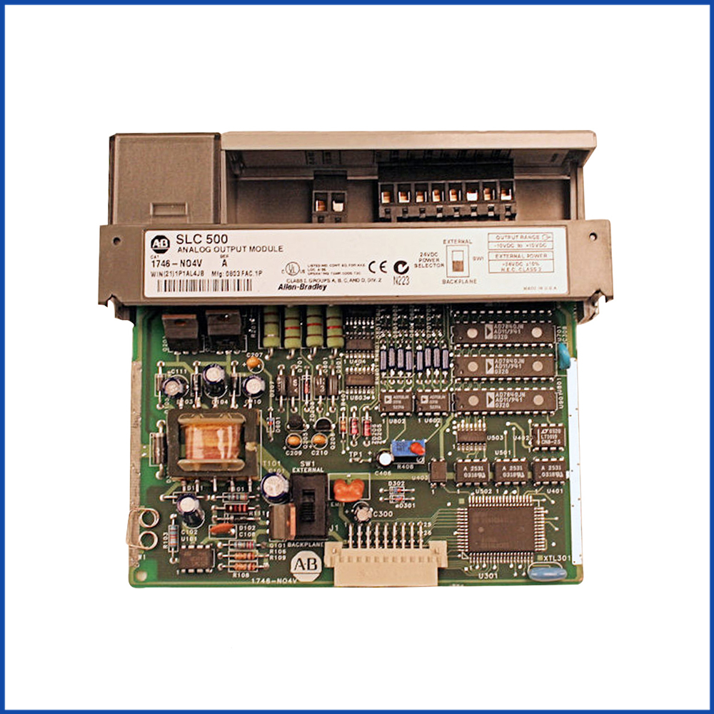 Allen Bradley 1746-NO4V IO Module SLC 500 Processors