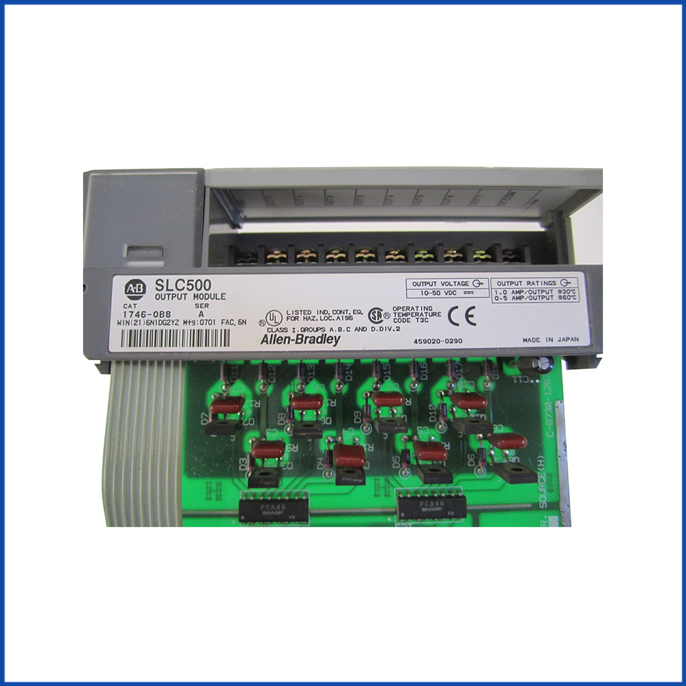 Allen Bradley 1746-OB8 IO Module SLC 500 Processors