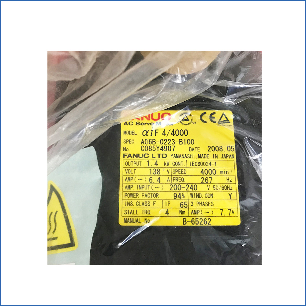 Fanuc A06B-0223-B100 AC servo motor