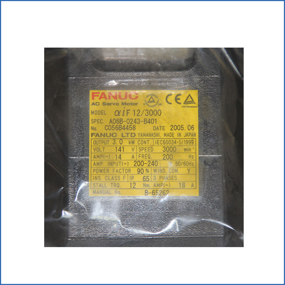 Fanuc A06B-0243-B401 AC servo motor