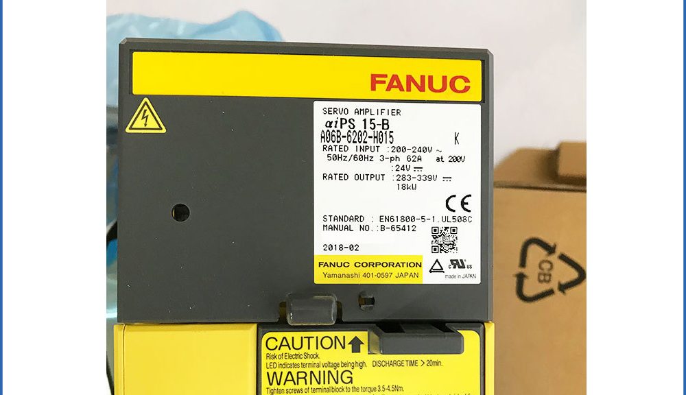 Fanuc Servo Driver A06B-6202-H015